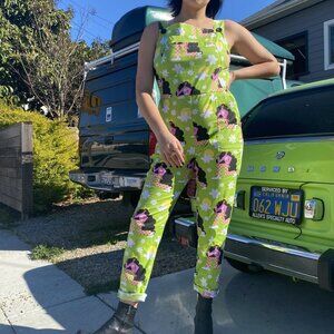 Nooworks Overalls in Checkered Ladies Size Medium